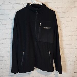 Men's Fossa "Mobil 1" full zip sweater, size XL